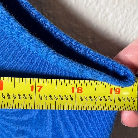 Alstyle Sz M Men's Tank Top Royal Blue Cabo San Lucas Mexico - Picture 6 of 6